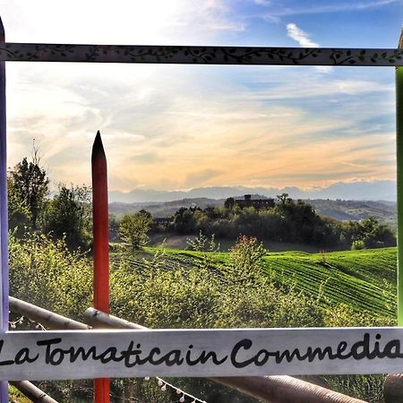 La Tomatica In Commedia Villa Mongardino Buitenkant foto